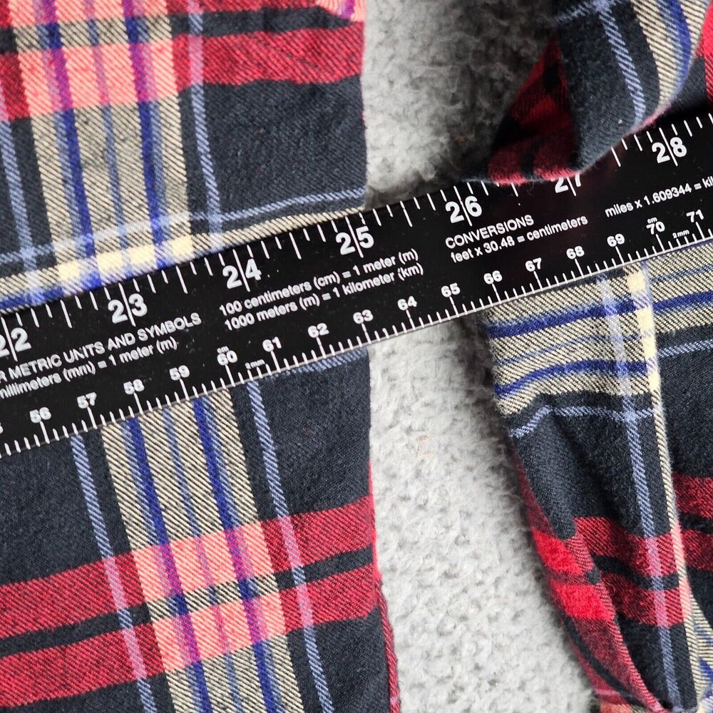 Vintage Ralph Lauren Flannel Shirt Mens Large Plaid Casual Blaire Button Down - Picture 5 of 7